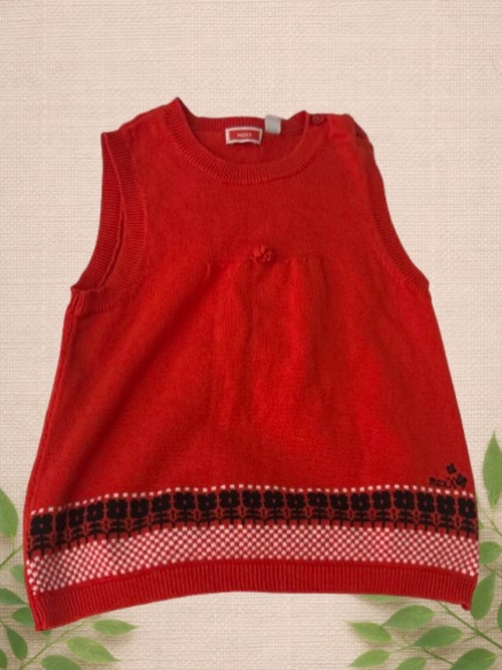 ❤️ Mexx Red Knit Dress (18–24M)